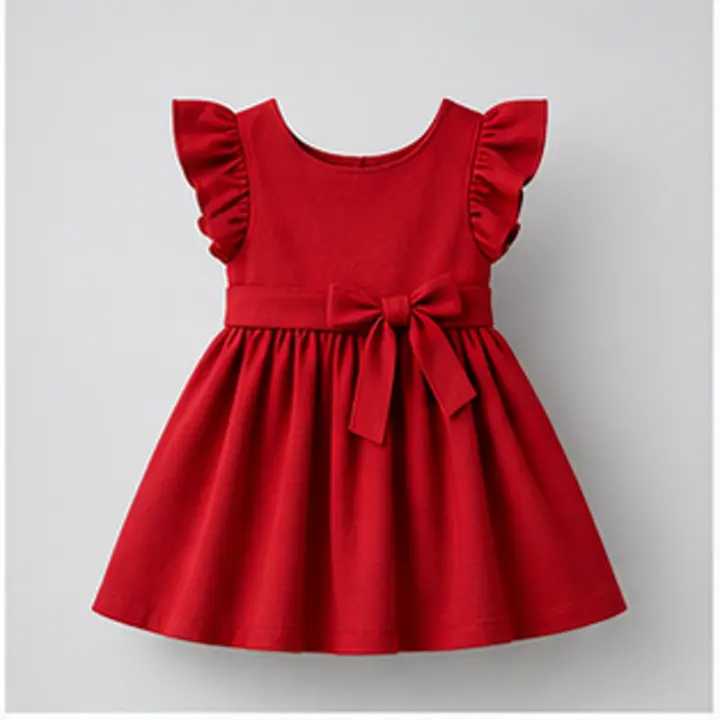 Festkleid Kirschrot