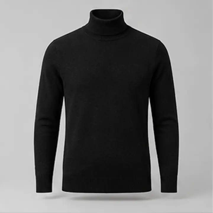 Rollkragenpullover Noir