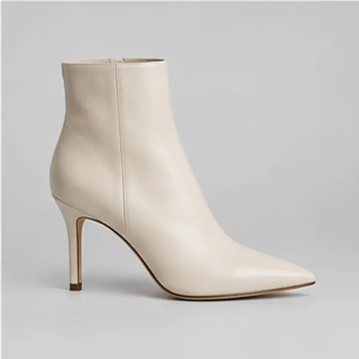 Stiefelette Crème